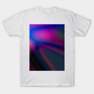 blue green purple pink texture design T-Shirt